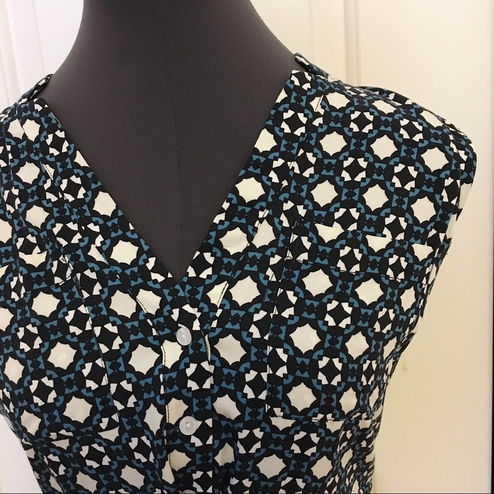 LOFT Patterned Dress - Picture 4 of 9